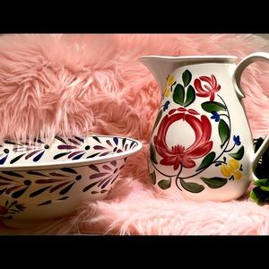 ❤️PORTMEIRION Large Welsh Dresser 2pc set🌺